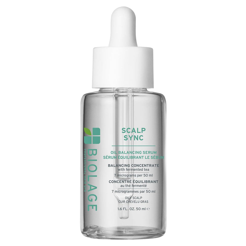 Biolage ScalpSync Oil Balancing Serum - Absorbs Excess Oil, For Oily Scalp, Soothed and Hydrated Scalp for up to 72 hours, with Fermented Tea Blend, Vegan & Paraben-Free - Buy from Indicrest