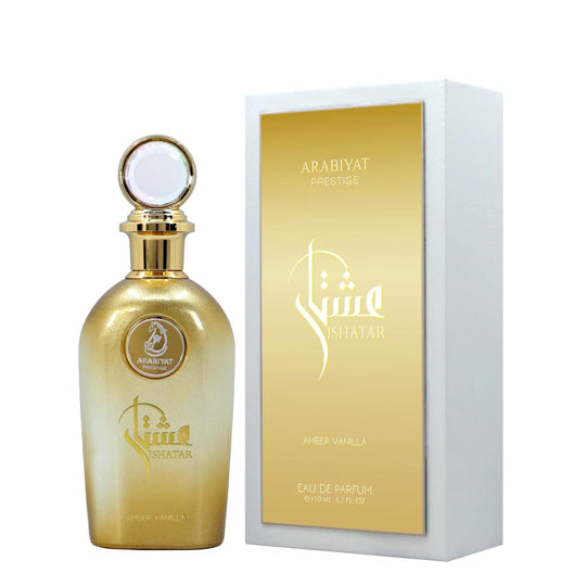 Arabiyat Prestige  ISHATAR AMBER VANILLA EDP, 110ml UNISEX - Buy from Indicrest