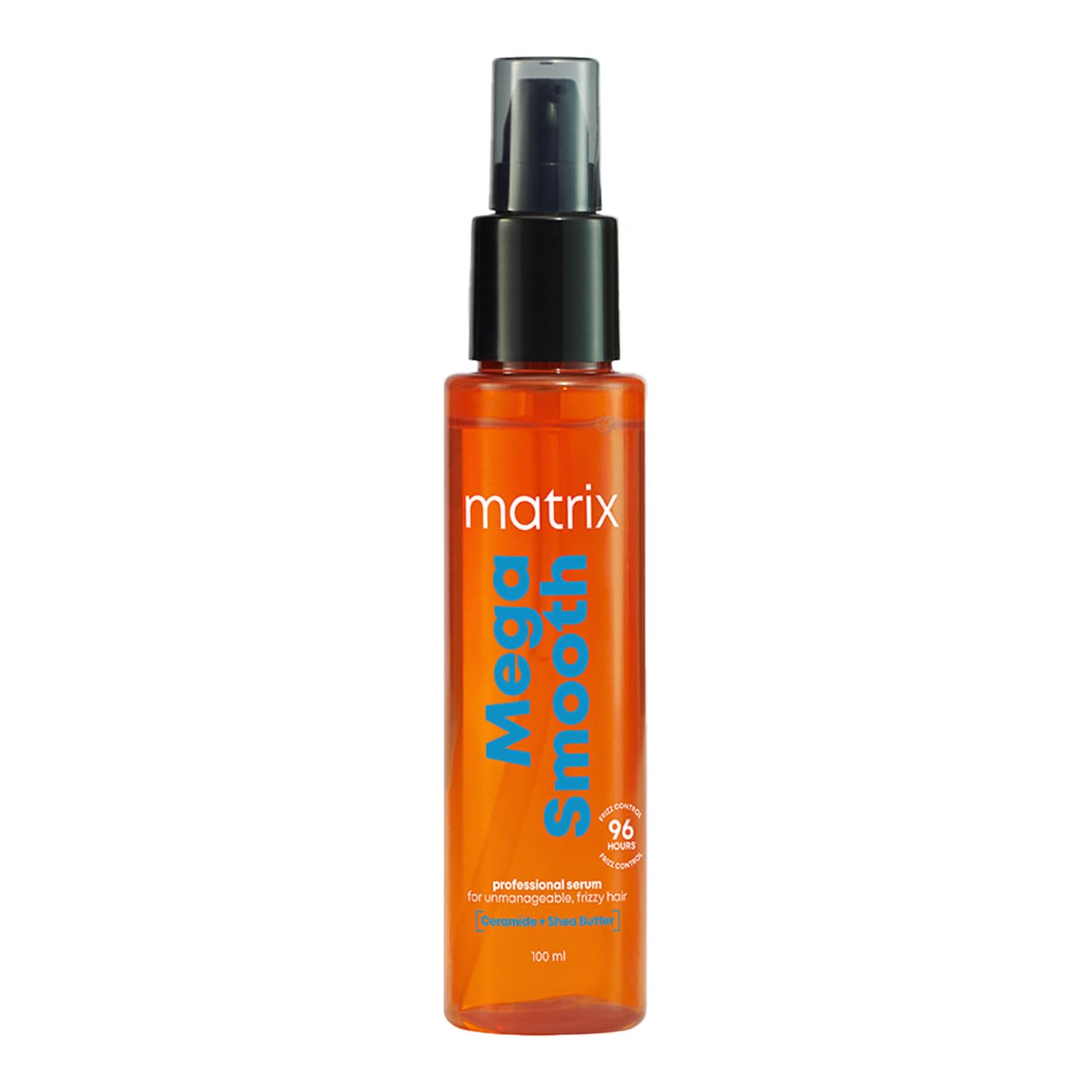 MATRIX Mega Smooth Anti-Frizz Serum with Shea Butter and Ceramides| Max Smoothness for 4 Days | Used by 1 Lakh Hairstylists*| For All Hair Types | 100ml - Buy from Indicrest