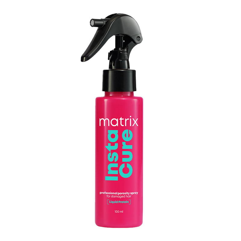 Matrix InstaCure Professional Porosity Spray with Liquid Protein, for Damaged Hair | Reduced Split Ends, Breakage, Knotting | For All Hair Types | Paraben Free, 100ml - Buy from Indicrest