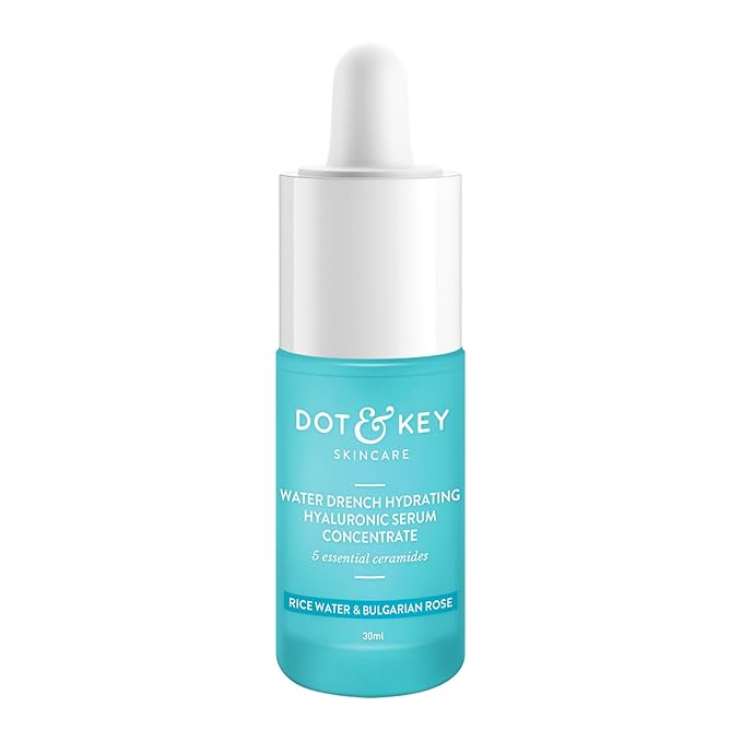 Dot & Key Water Drench Hyaluronic Serum with Ceramides, Intense Hydration, 30m