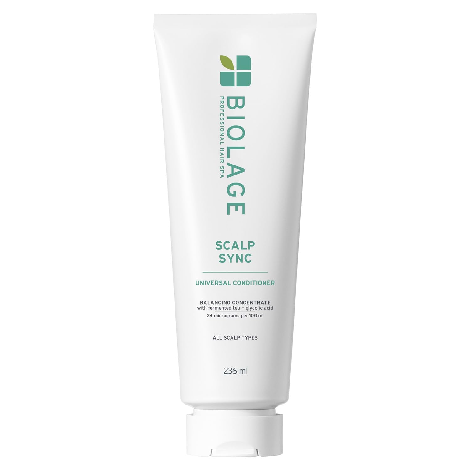 Biolage Scalp Sync Universal Conditioner - Nourishing & Hydrating for All Scalp Types, Lightweight Moisturizing & Conditioning, Fermented Tea Blend & Glycolic Acid, Vegan & Paraben-Free - Buy from Indicrest