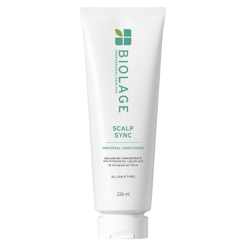 Biolage Scalp Sync Universal Conditioner - Nourishing & Hydrating for All Scalp Types, Lightweight Moisturizing & Conditioning, Fermented Tea Blend & Glycolic Acid, Vegan & Paraben-Free - Buy from Indicrest