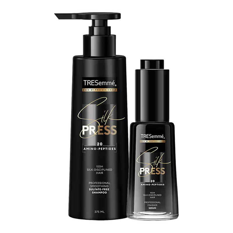 TRESemme Silk Press Shampoo + Serum Combo Buy at Indicrest