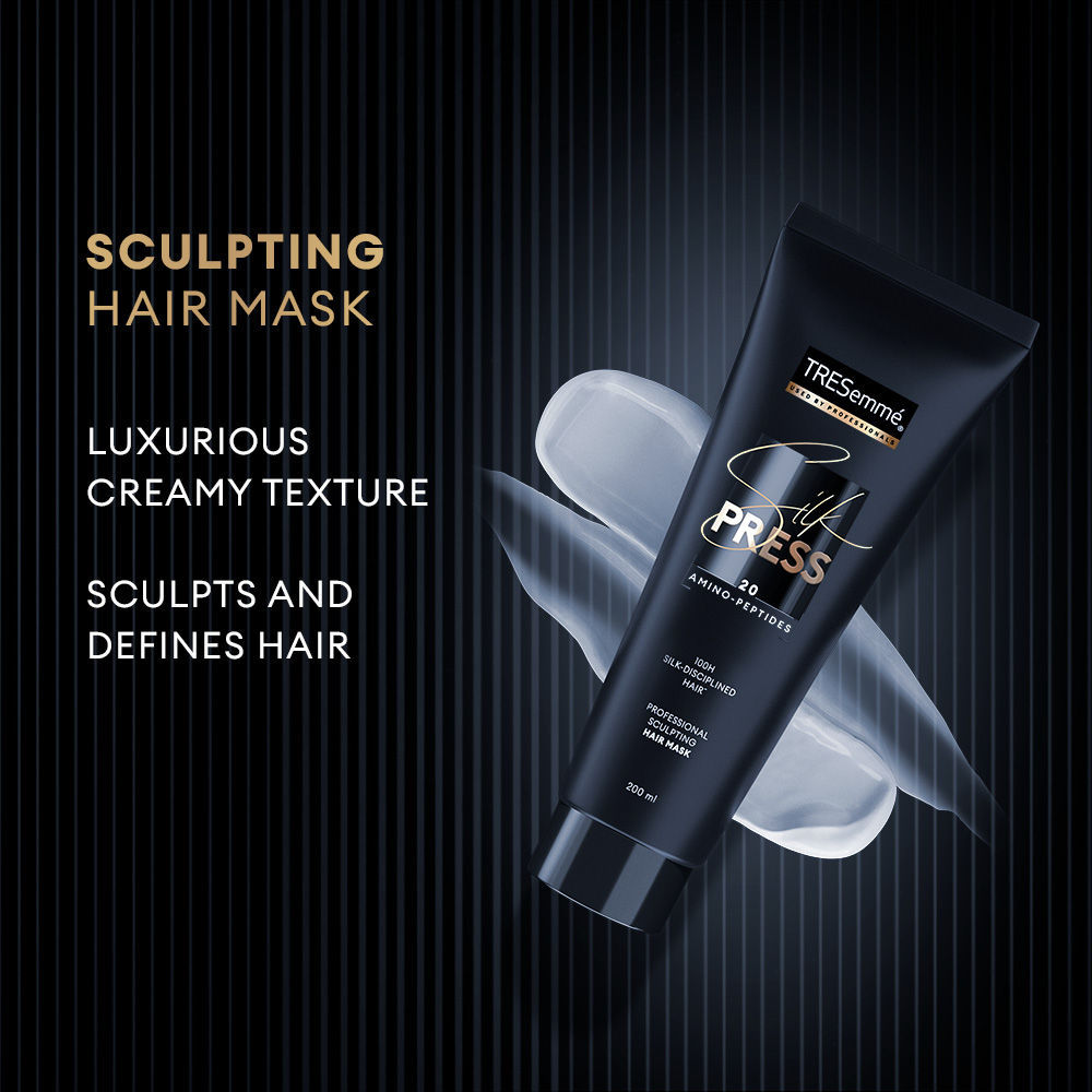 TRESemme Silk Press Mask, 200ml + Ampoule, 15ml Combo Buy at Indicrest Image 3