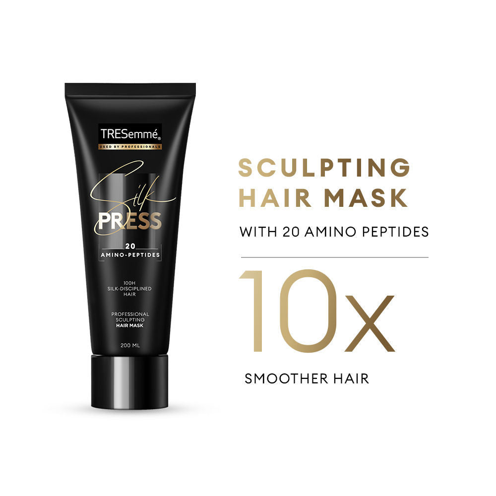 TRESemme Silk Press Hair Mask, 200ml + Serum, 38ml Combo Buy at Indicrest Image 2