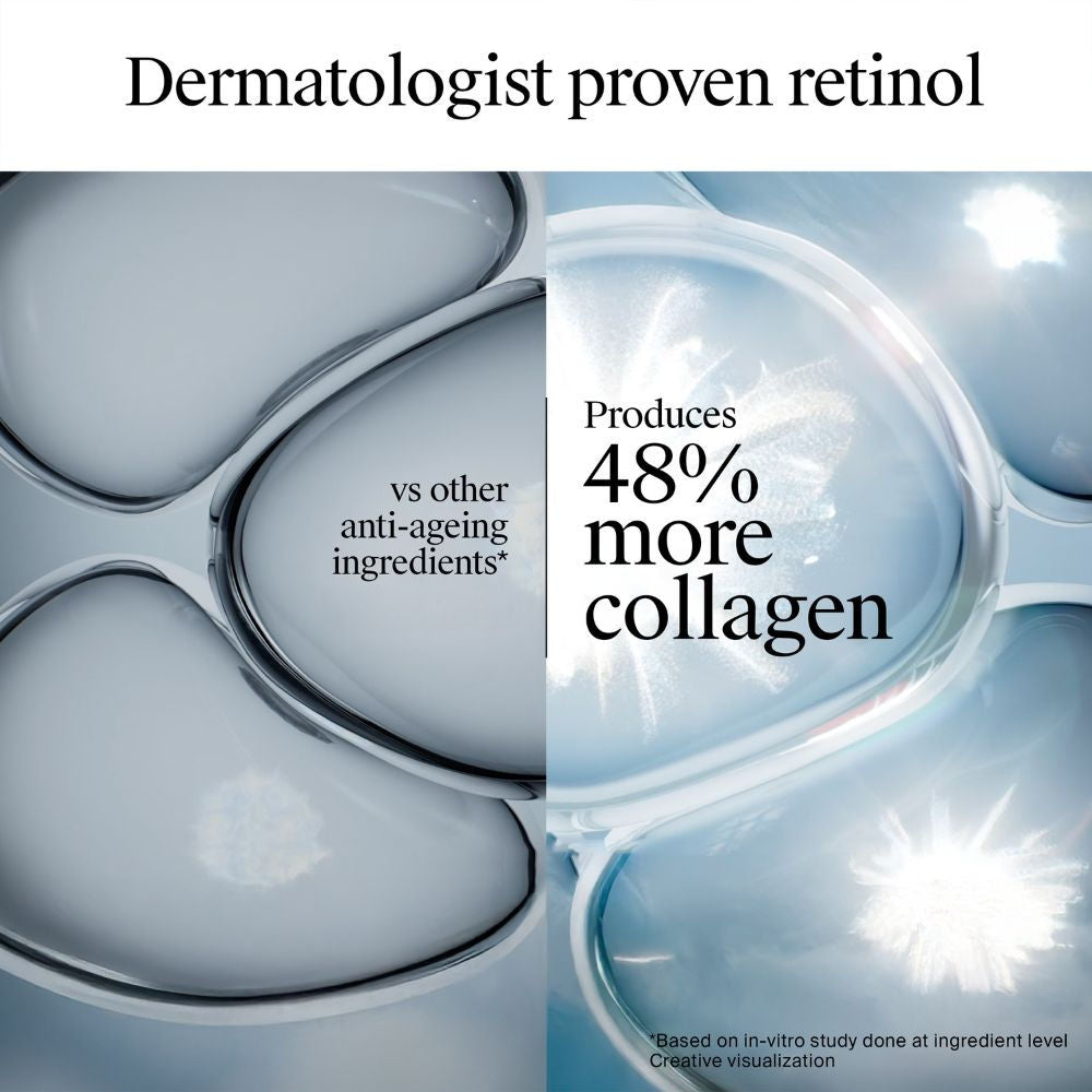 Neutrogena Visible Repair Anti-Ageing Retinol + Peptide Night Face Serum For Wrinkles & Fine Lines, 30ml