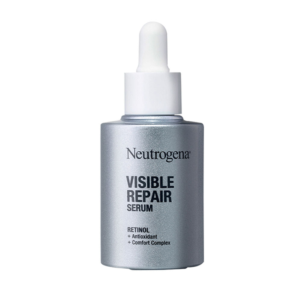 Neutrogena Visible Repair Anti-Ageing Retinol + Peptide Night Face Serum For Wrinkles & Fine Lines, 30ml