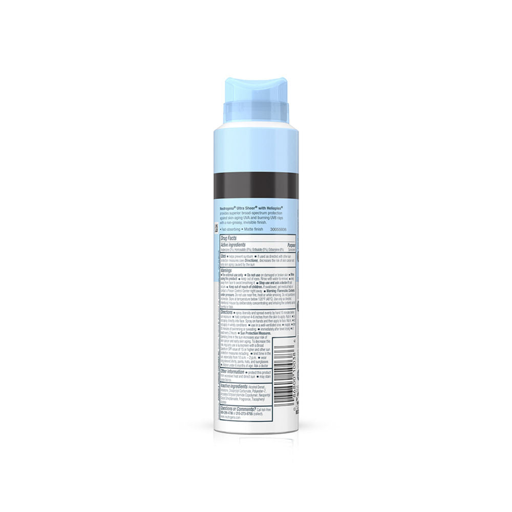 Neutrogena Ultra Sheer Body Mist Sunscreen Broad Spectrum SPF 45, 141g