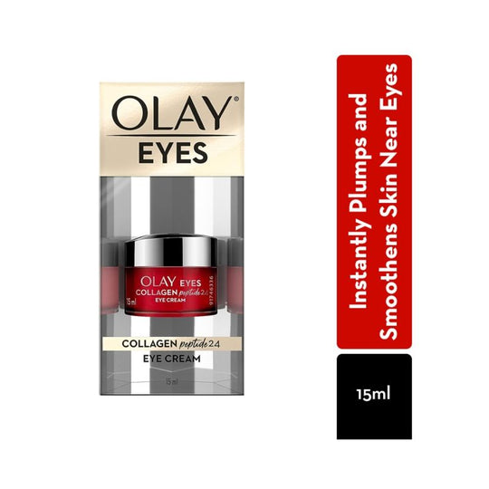 Olay Collagen Peptide Eye Cream, Smooth & Plump Undereyes With Niacimide, Sulphate free, 15ml Buy at Indicrest