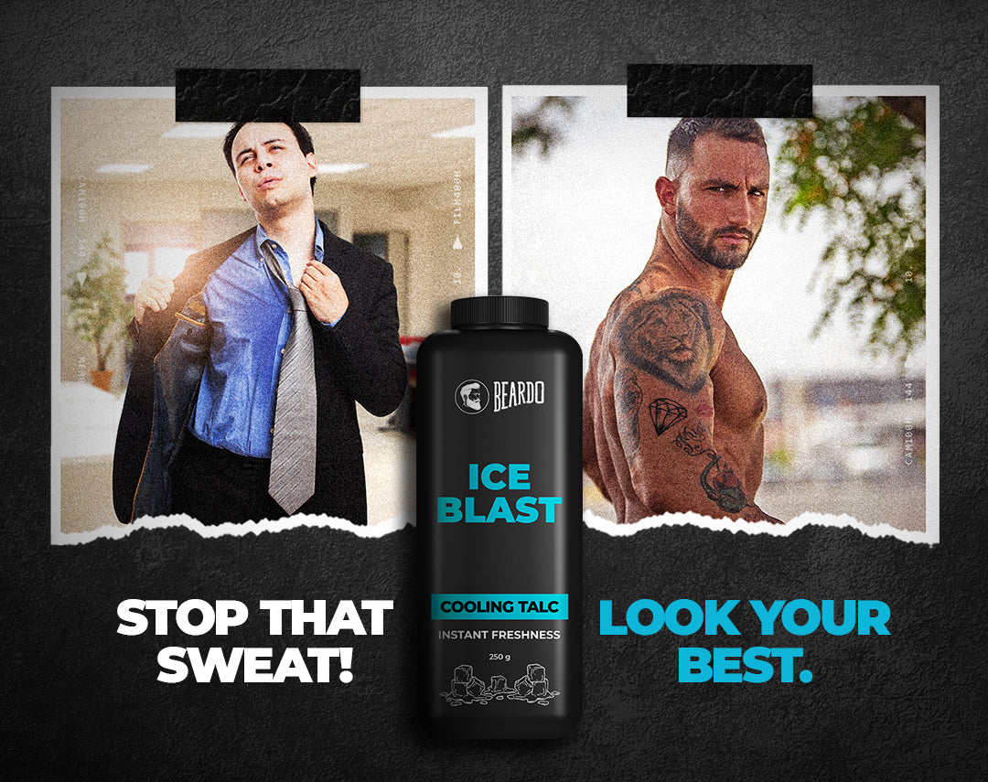 Beardo Ice Blast Cooling Talc, 250g - Image 5 - Buy from Indicrest