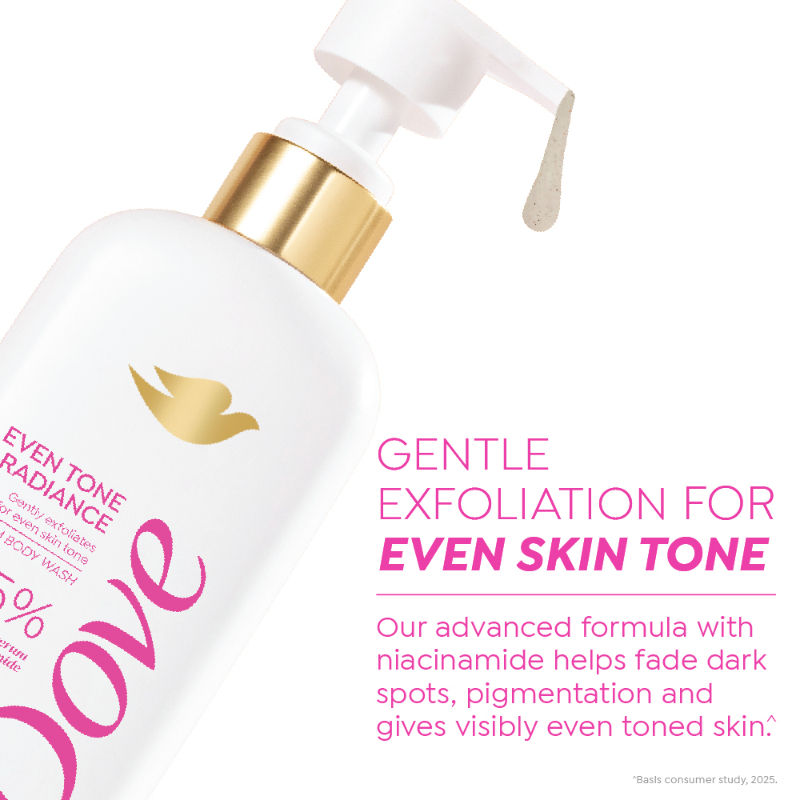 Dove 5% Radiance Serum With Niacinamide Even Tone Bodywash, 300ml Buy at Indicrest Image 5