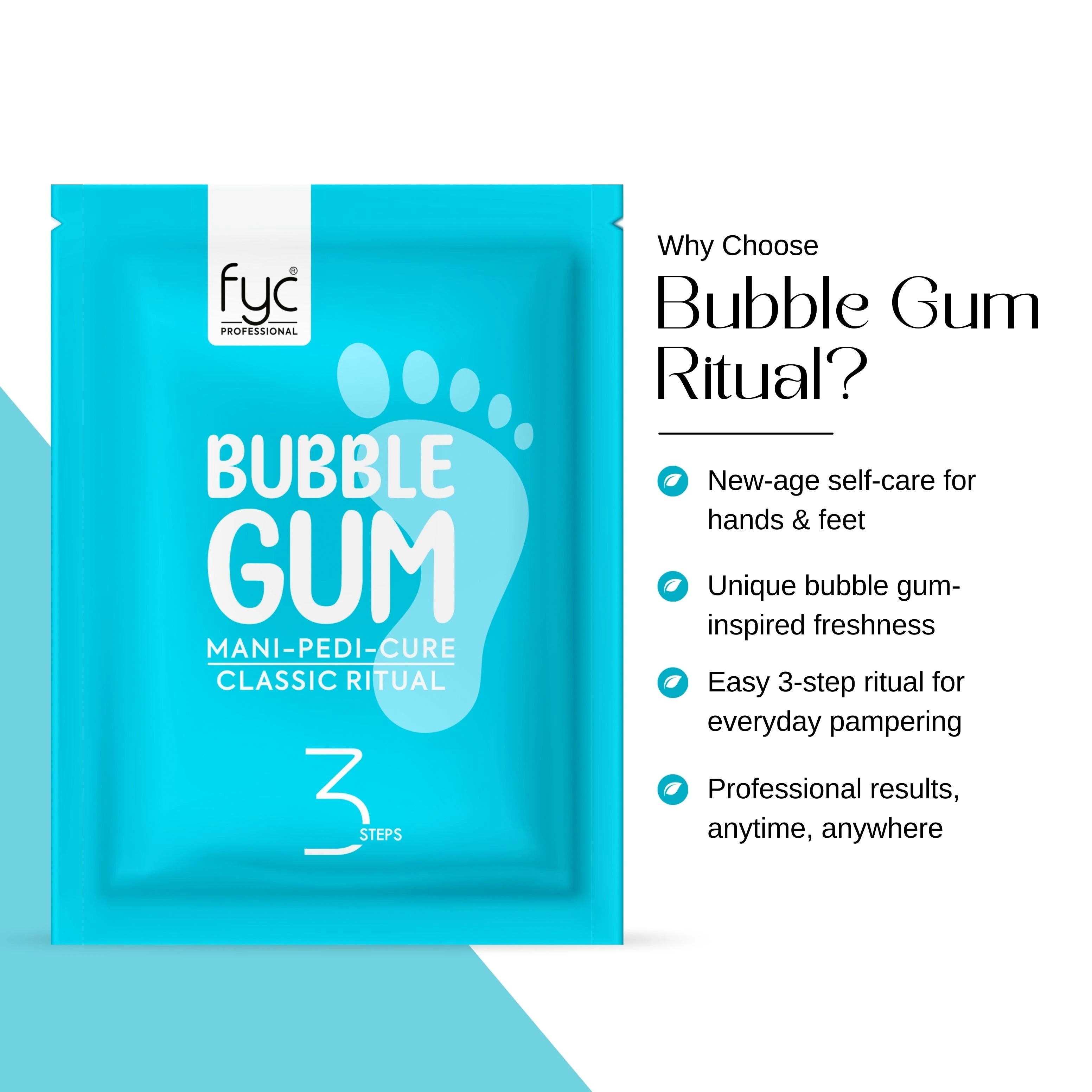fyc-professional-bubble-gum-manipedi-kit-3step-hand-foot-care-pack-of-10x40g - Image 4 - Buy from Indicrest