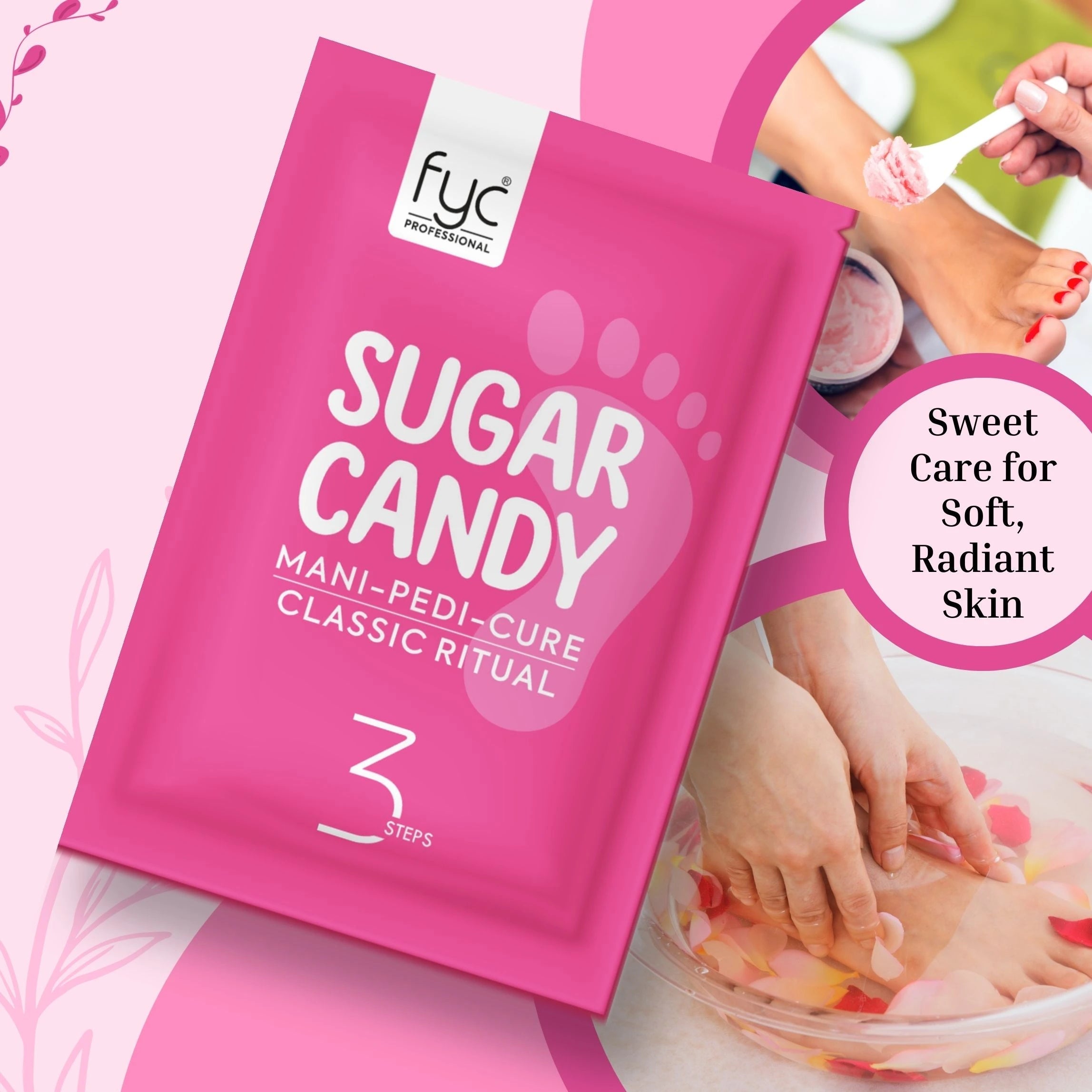 fyc-professional-sugar-candy-3-step-pedicure-pack-of-2 - Image 3 - Buy from Indicrest