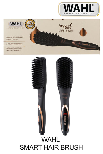Wahl Argan Care Smart Brush Hair Straightener