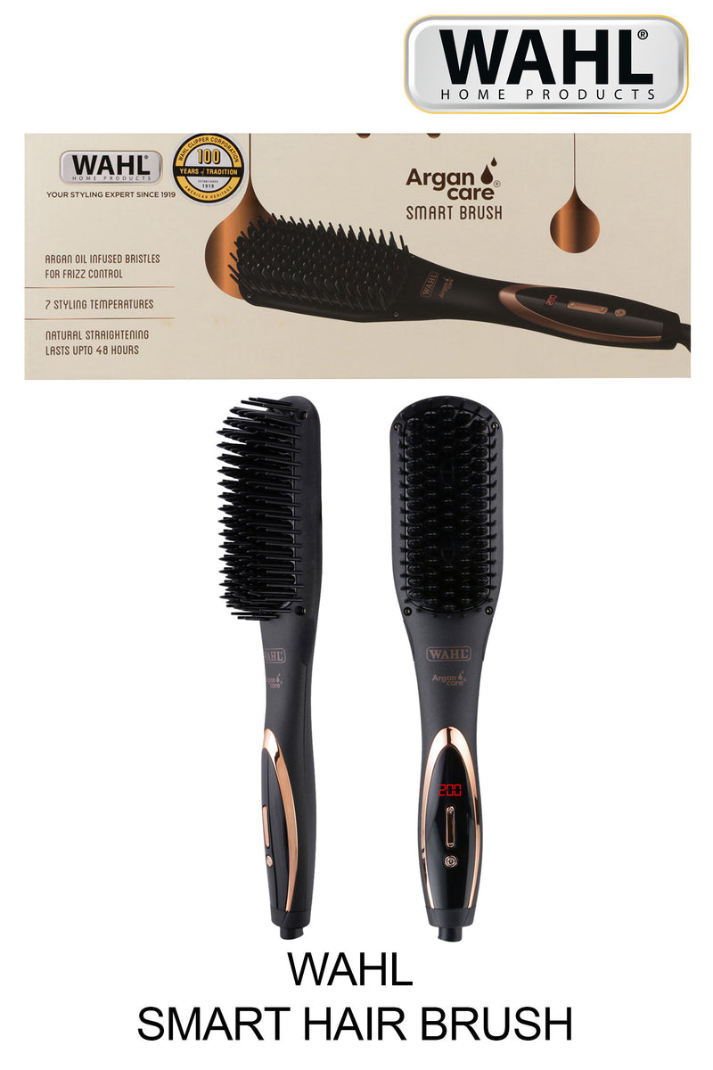 Wahl Argan Care Smart Brush Hair Straightener Buy at Indicrest