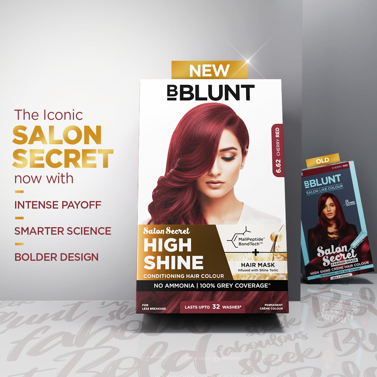 Bblunt High Shine Conditioning Hair Colour, Cherry Red Shade 6.62 - Image 6 - Buy from Indicrest