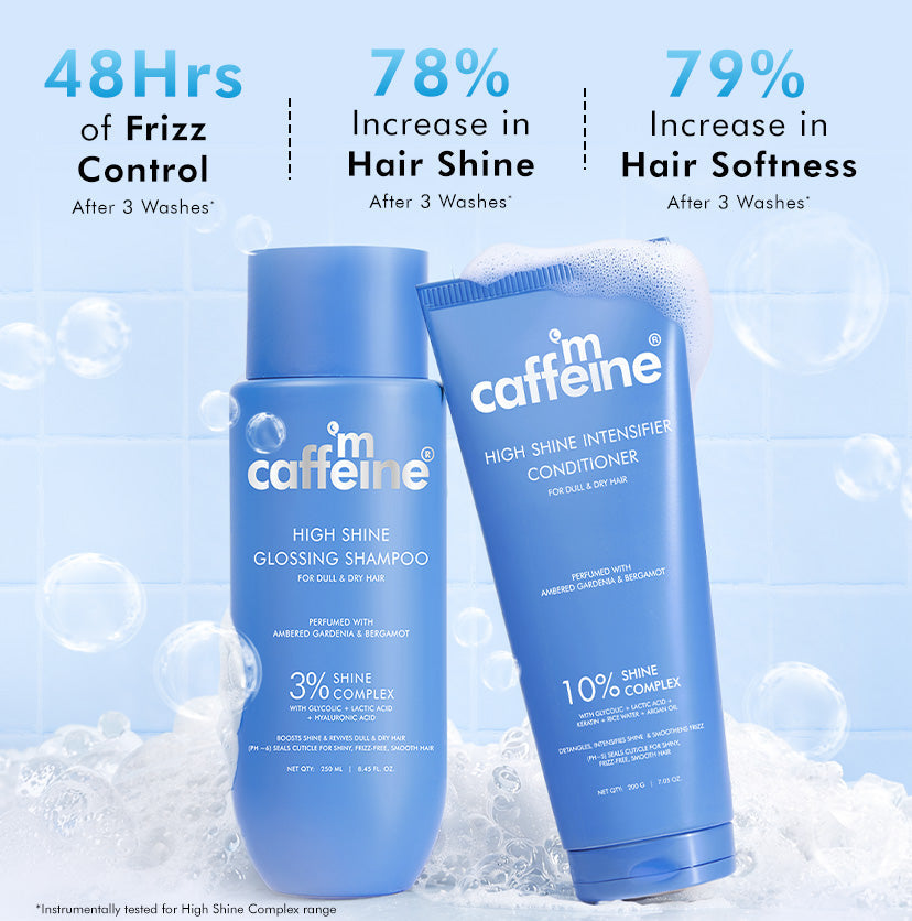 Mcaffeine Glass Hair Wash Duo | New Shine Complex - Image 5 - Buy from Indicrest