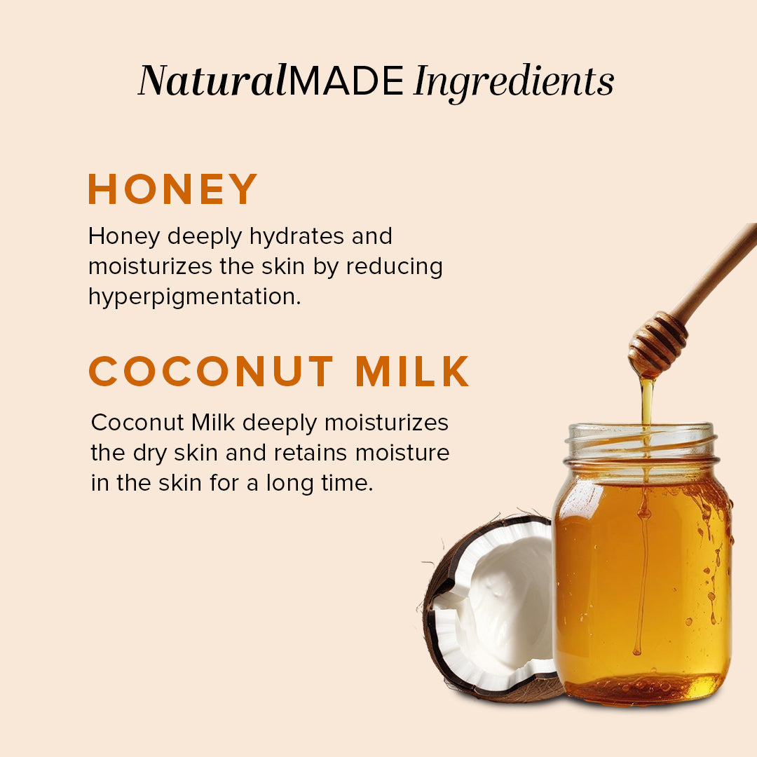 Khadi Natural Herbal Coconut Milk & Honey Soap Combo Pack Of 5 – 125gm Each - Image 3 - Buy from Indicrest