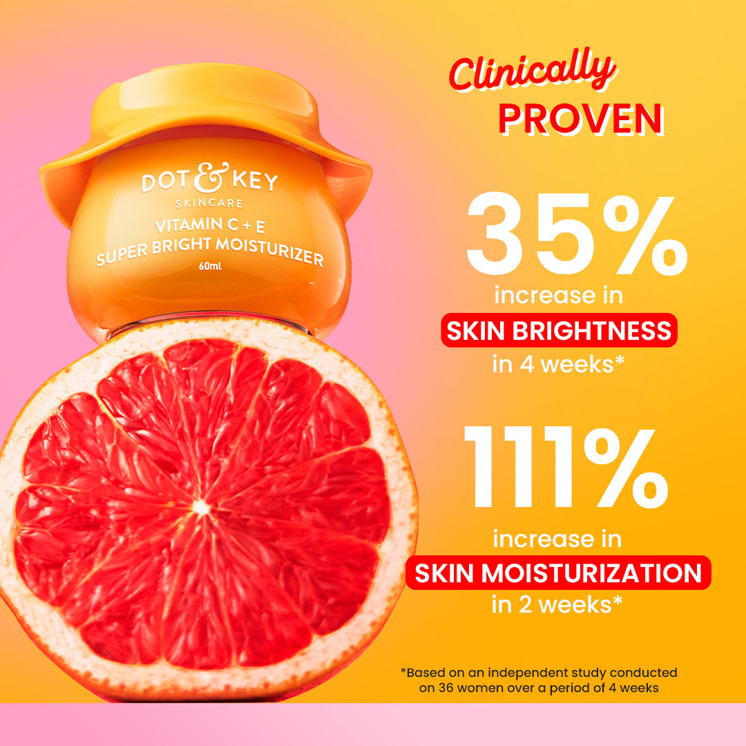 Dot & Key Vitamin C + E Moisturizer for Glowing Skin, 60ml