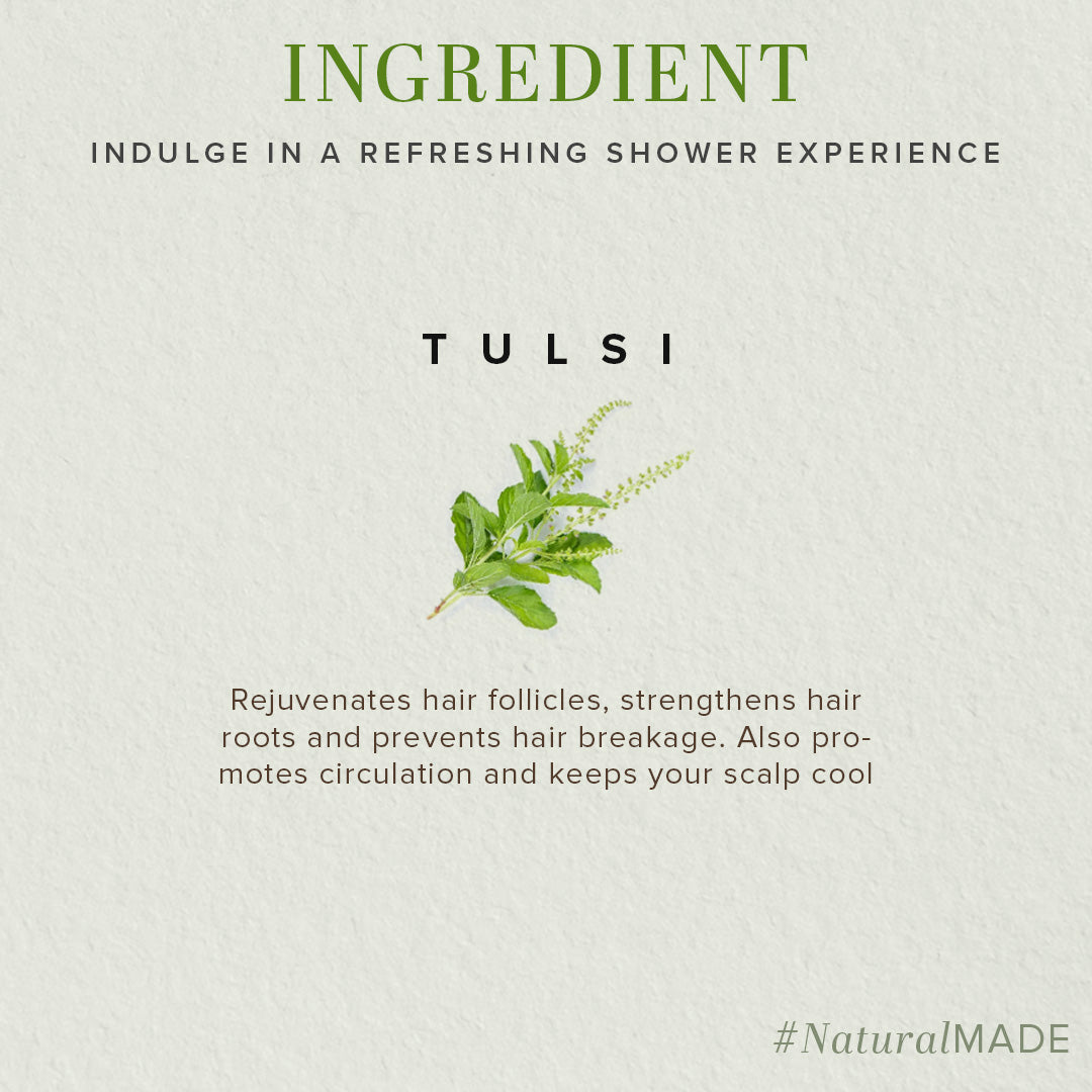 Khadi Natural Tulsi Hair Oil - 210ml Sale - Image 3 - Buy from Indicrest
