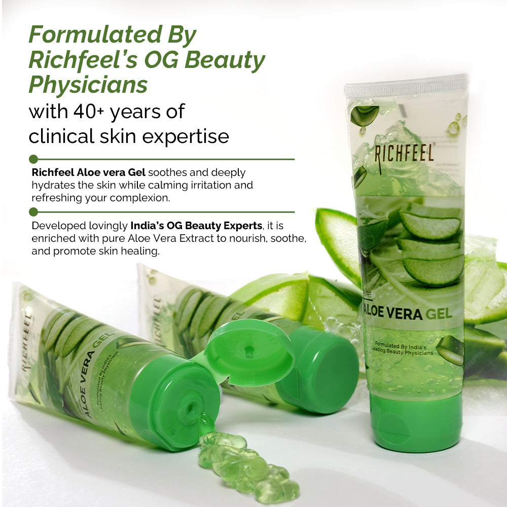 Richfeell Pure Aloe Vera Gel 100Ml - Image 5 - Buy from Indicrest