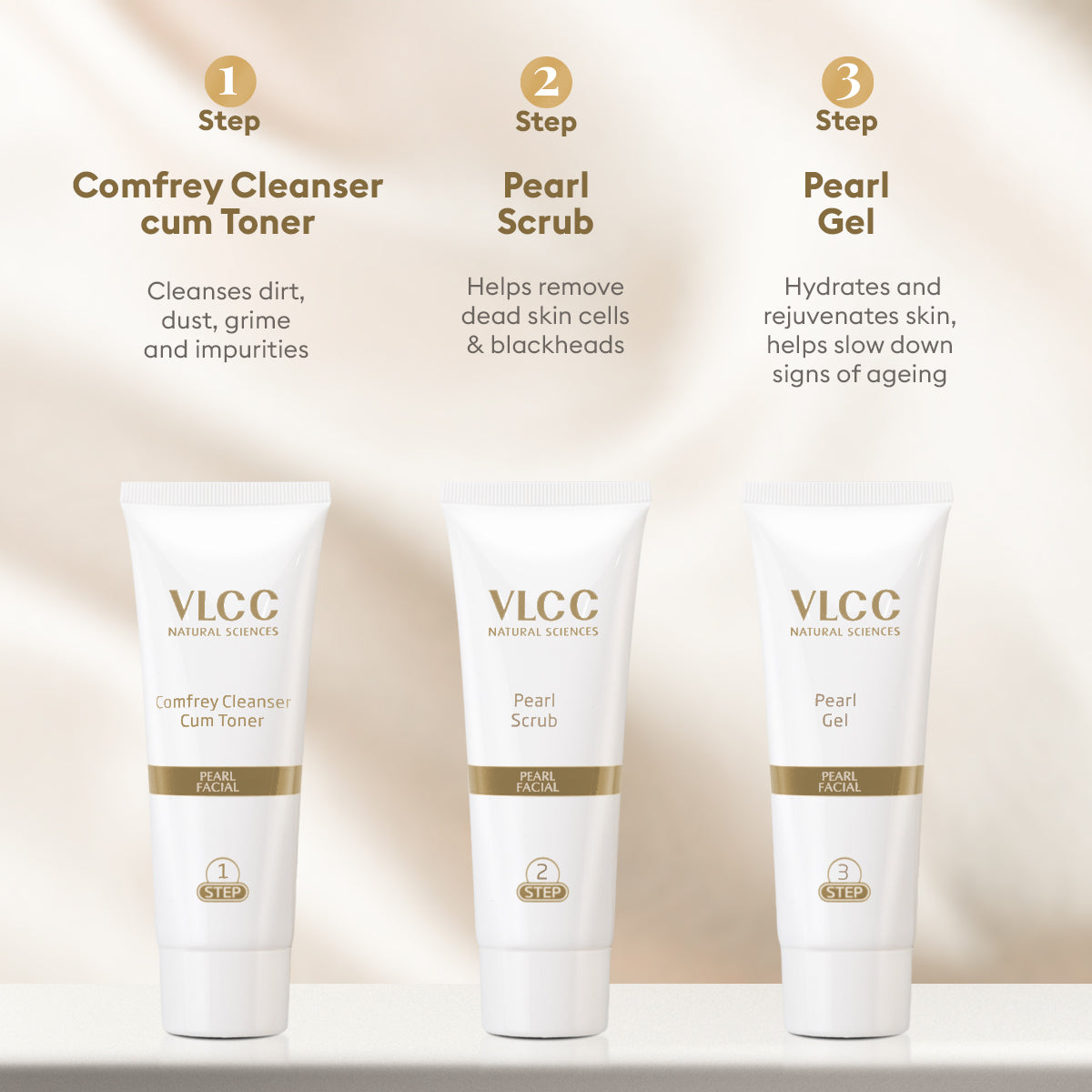 VLCC Pearl and Gold Facial Kit - Image 6 - Buy from Indicrest