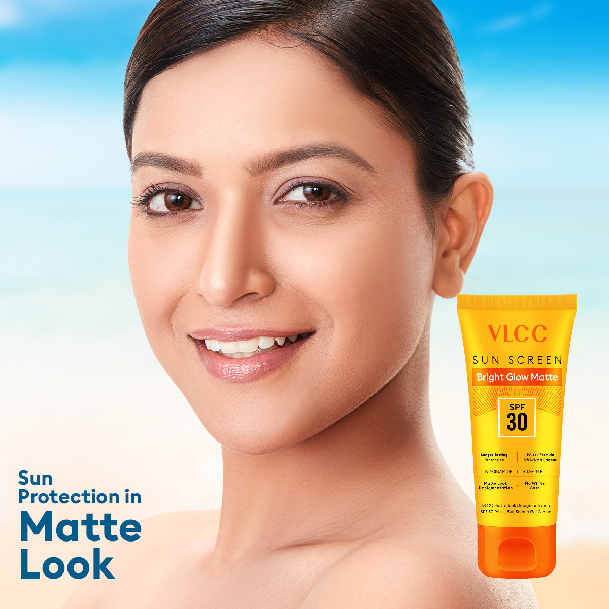 VLCC Bright Glow Matte SPF 30 Sun Screen Gel Cream - 50 g - Image 5 - Buy from Indicrest