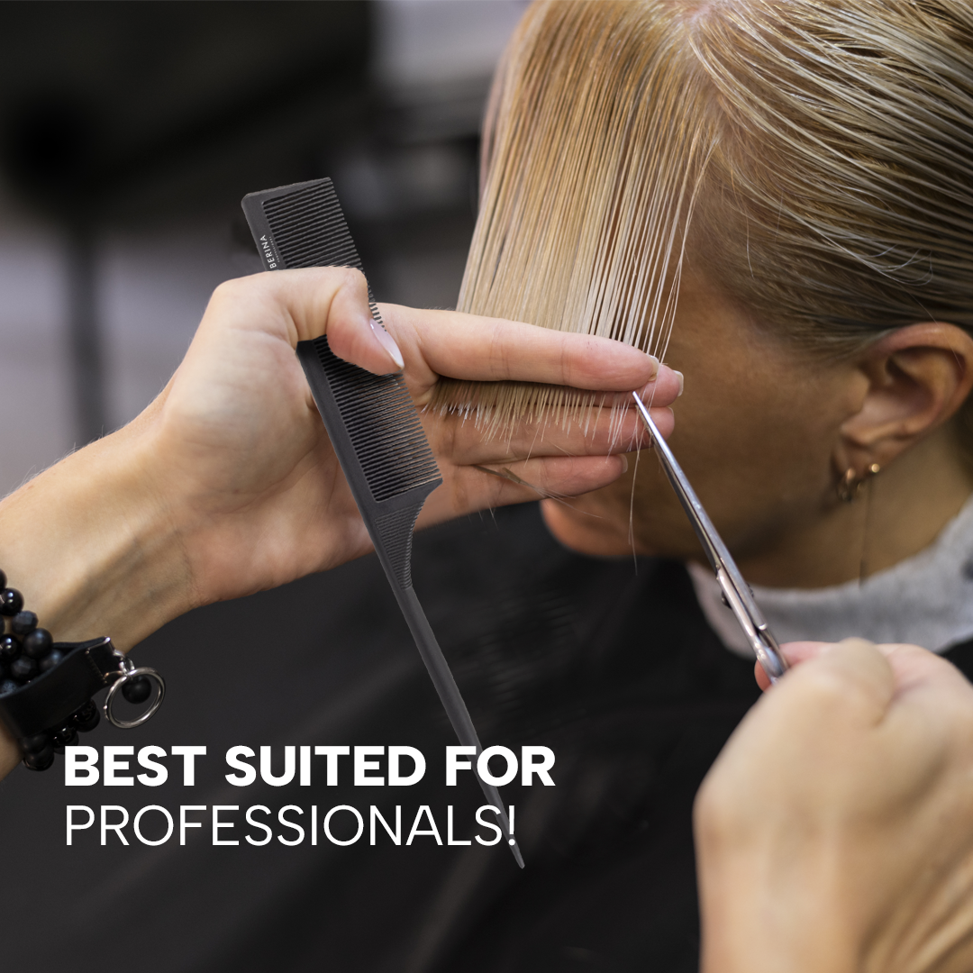 Berina Professional Tail Comb BC-600 | Precise Sectioning Comb for Clean & Accurate Styling, BC-600