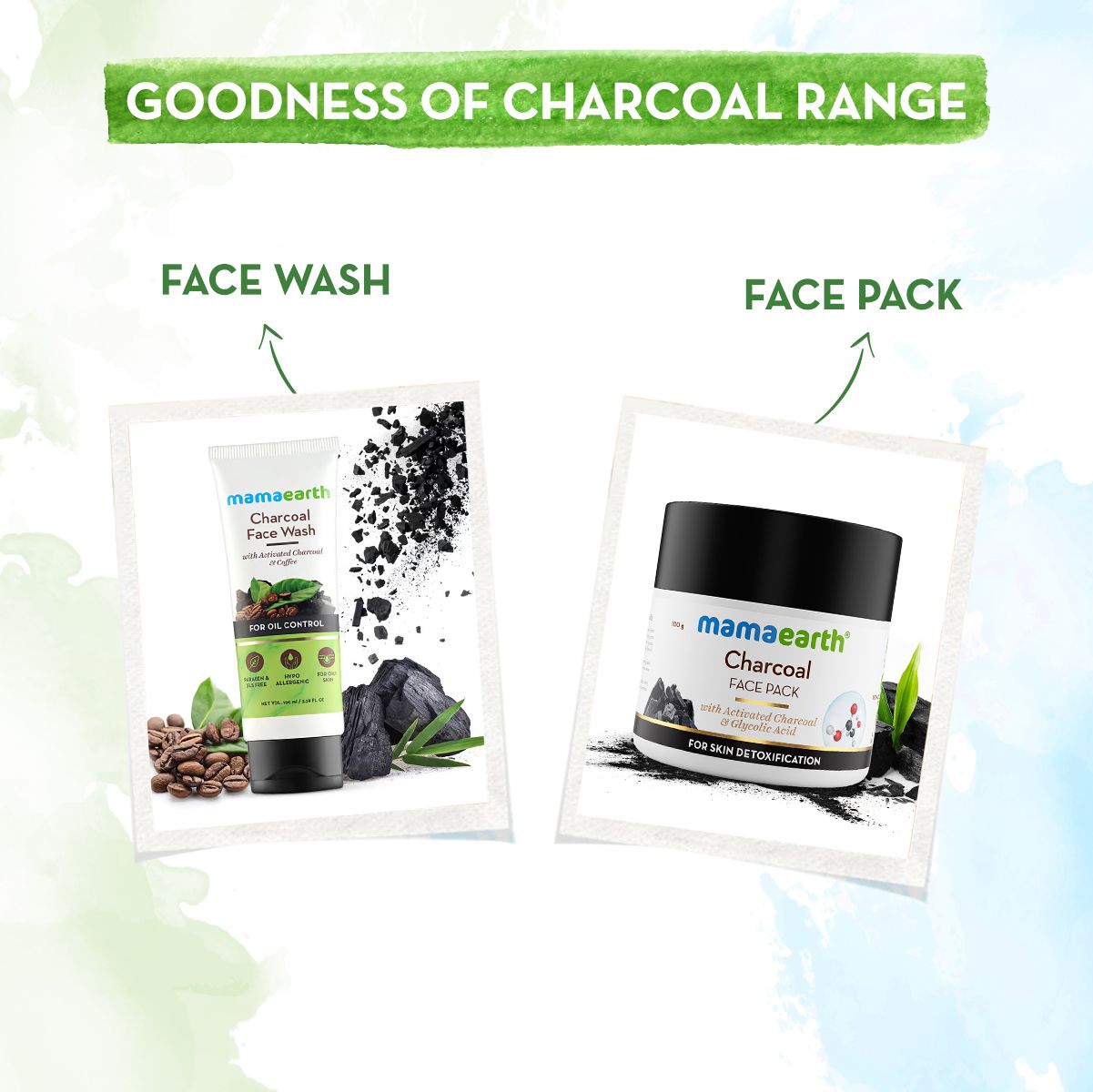 Mamaearth Charcoal Face Pack with Activated Charcoal and Glycolic Acid for Skin Detoxification, 100g - Image 5 - Buy from Indicrest