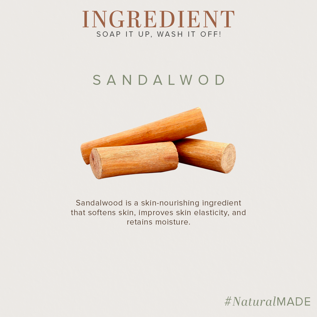 Khadi Natural Moisturizing Sandalwood Handwash - 300ml - Image 3 - Buy from Indicrest