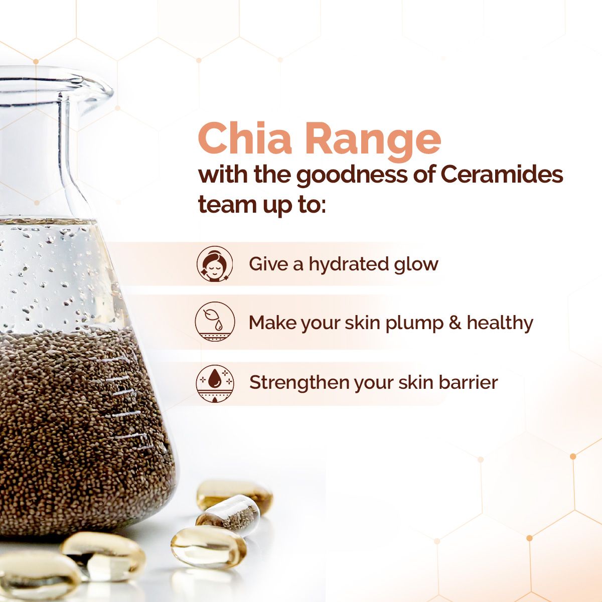 Mamaearth Chia Calming Moisturizer with Chia Seed & Ceramides for Healthy Skin Barrier, 80g - Image 6 - Buy from Indicrest
