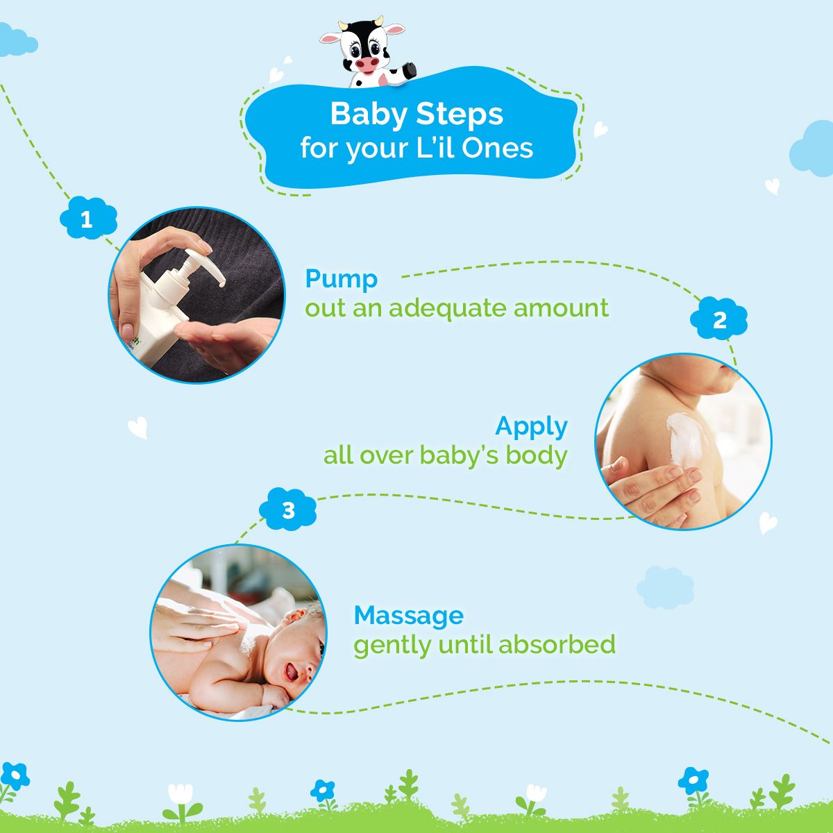 Mamaearth Milky Soft Body Lotion for Babies with Oats, Milk and Calendula, 400ml - Image 5 - Buy from Indicrest
