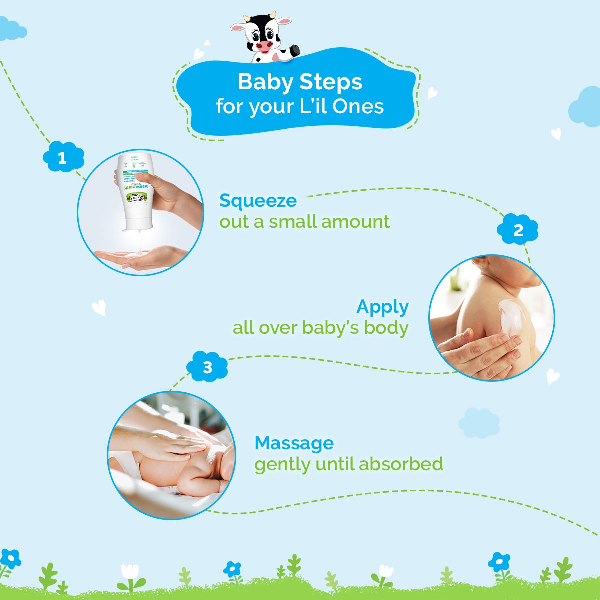 Mamaearth Milky Soft Body Lotion for Babies with Oats, Milk & Calendula, 200ml - Image 5 - Buy from Indicrest