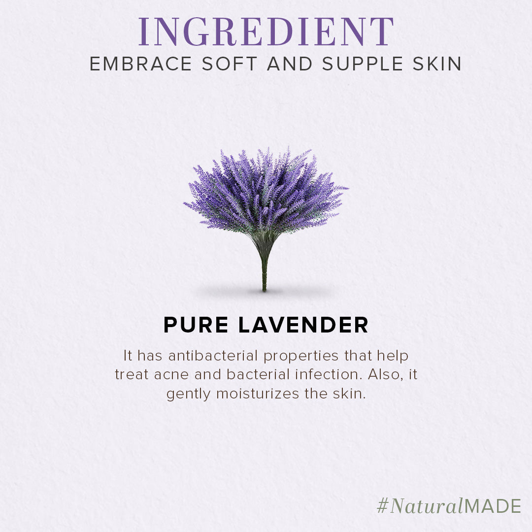 Khadi Natural Pure Lavender Soap - 125gm - Image 3 - Buy from Indicrest