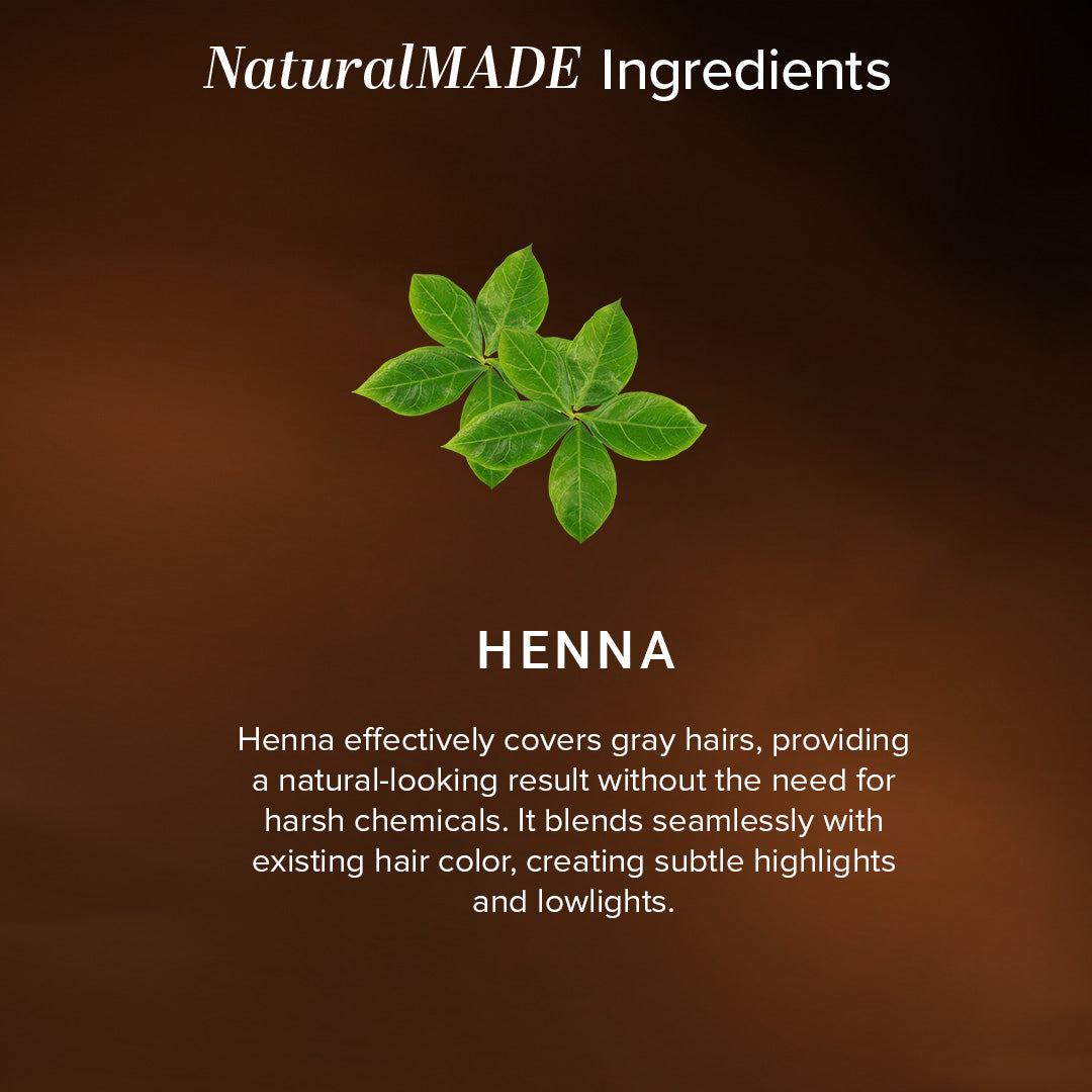 Khadi Natural Brown Mehndi for Hair - 75gm - Image 3 - Buy from Indicrest