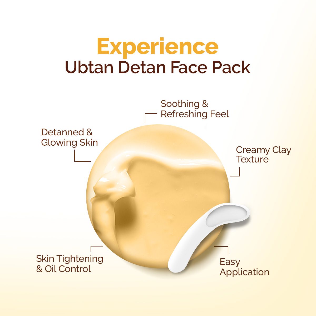 Mamaearth Ubtan Detan Face Pack with Turmeric & Saffron for Normal to Oily Skin, 100g - Image 5 - Buy from Indicrest