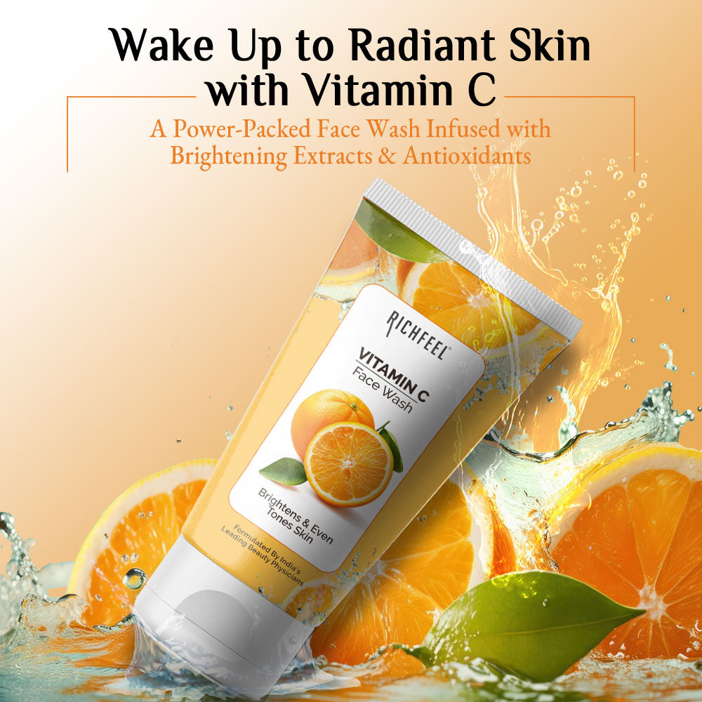 Richfeell Vitamin C Face Wash 100 Gms - Image 3 - Buy from Indicrest