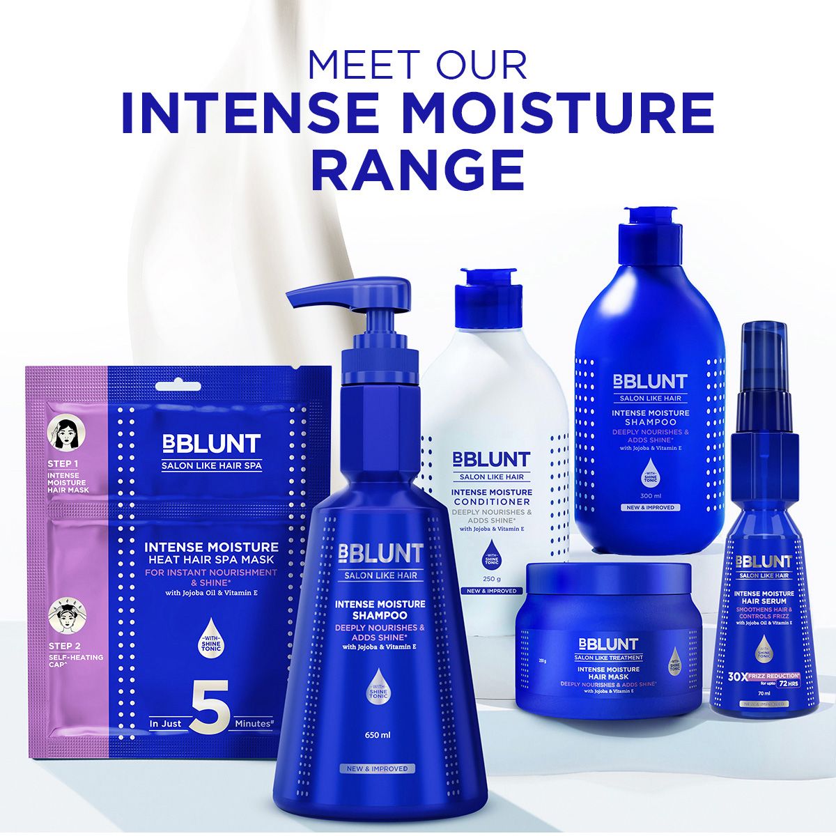 Bblunt Intense Moisture Cleanse & Nourish Duo - Image 5 - Buy from Indicrest