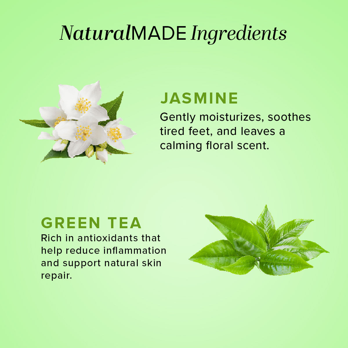 Khadi Natural Jasmine & Green Tea Foot Crack Cream - With Sheabutter - 50gm - Image 3 - Buy from Indicrest