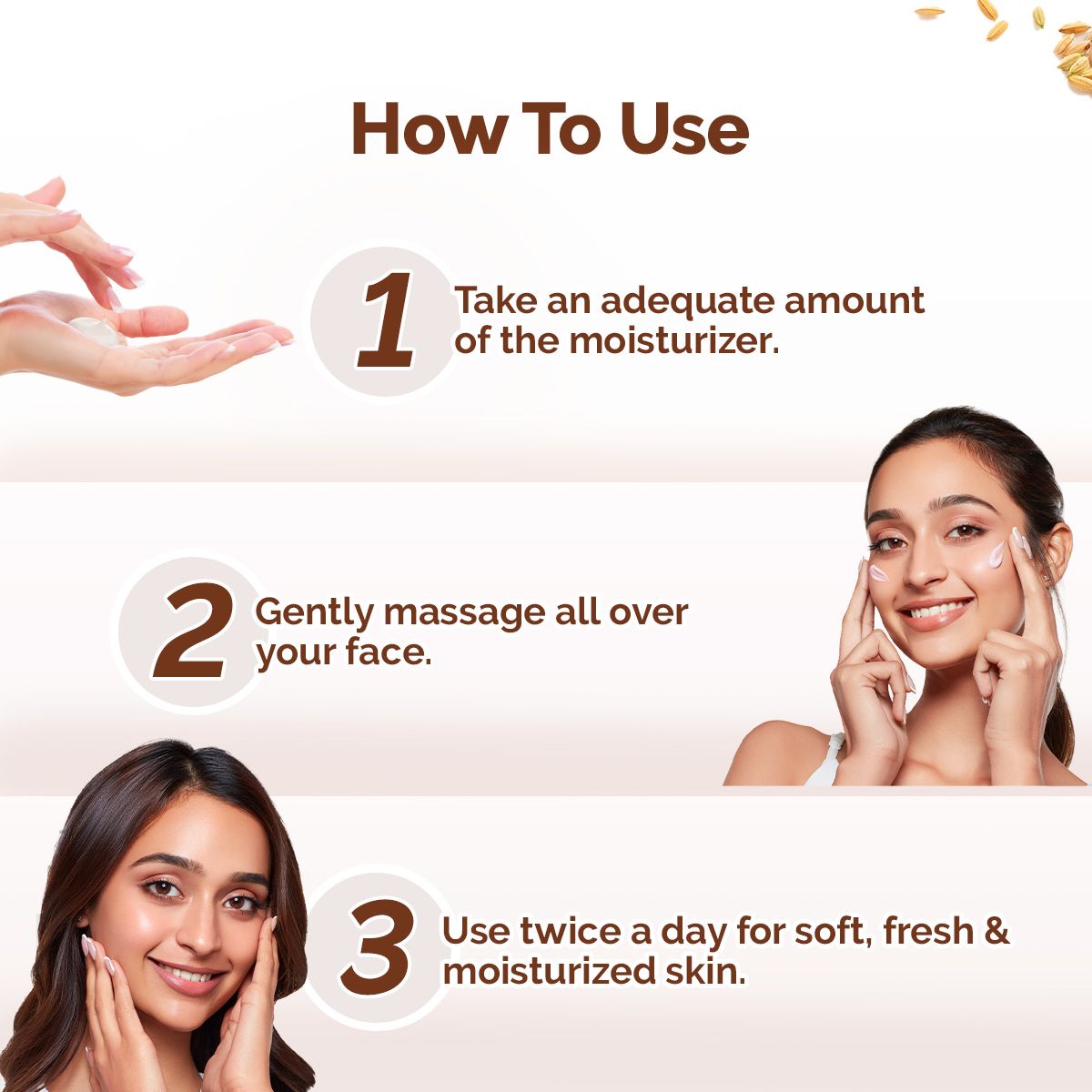 Mamaearth Rice Dewy Bright Moisturizer with Rice Water & Niacinamide for Glass Skin Glow, Pack of 2 X 200g - Image 5 - Buy from Indicrest