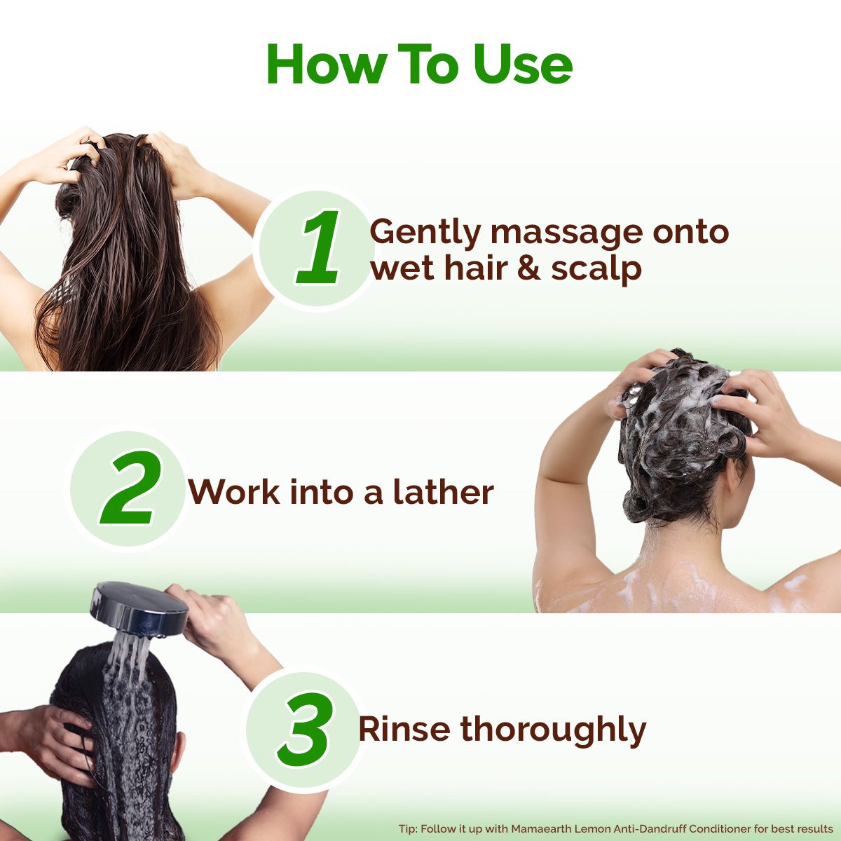 Mamaearth Lemon Anti-Dandruff Shampoo with Lemon & Aloe Vera for Itchy & Flaky Scalp, 400ml - Image 5 - Buy from Indicrest