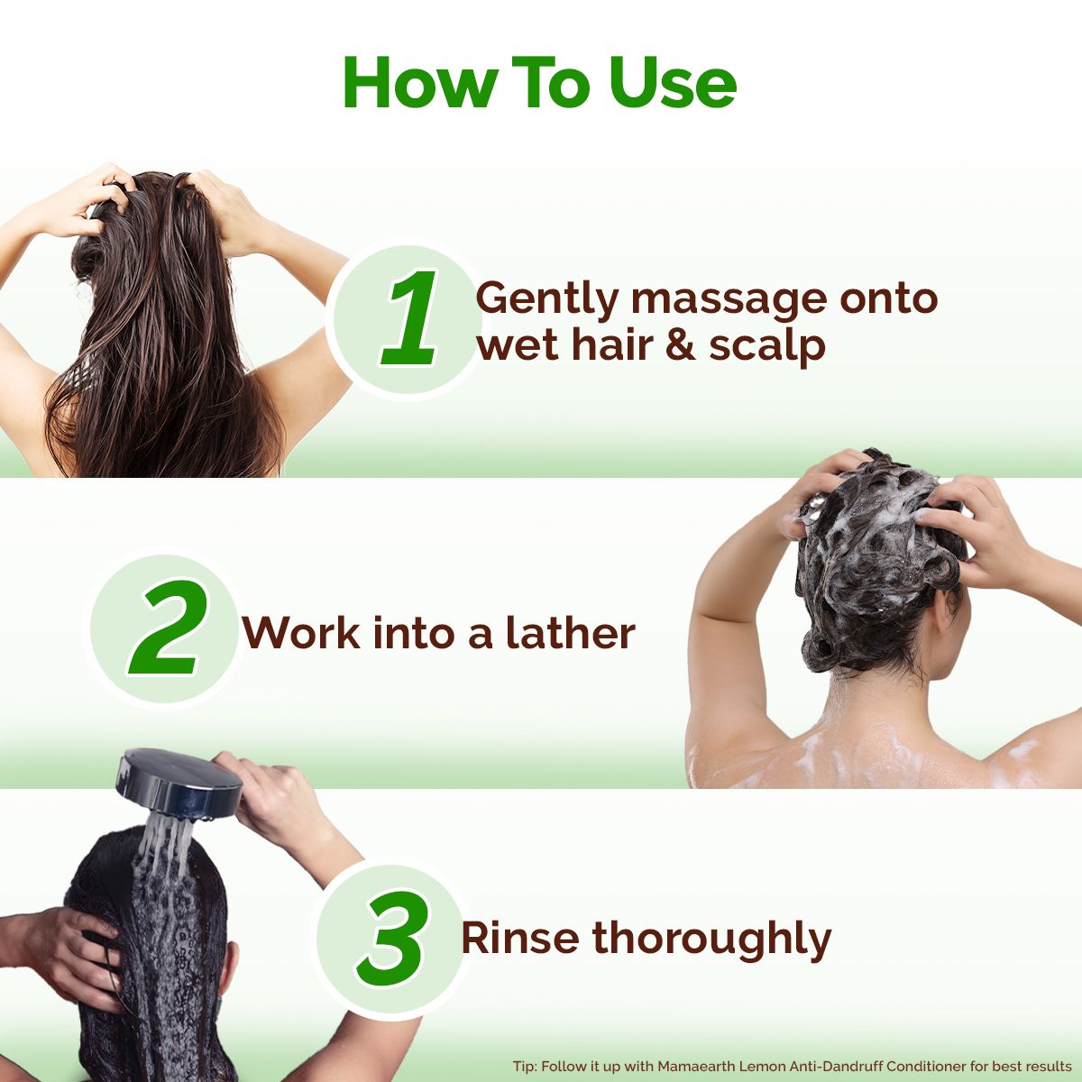 Mamaearth Lemon Anti-Dandruff Shampoo with Lemon & Aloe Vera for Itchy & Flaky Scalp, 600ml - Image 5 - Buy from Indicrest
