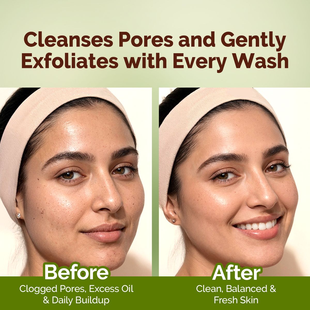 Mamaearth Mung Bean Pore Cleansing Face Wash with Mung Bean, AHA & BHA for Normal to Oily Skin, 100ml - Image 5 - Buy from Indicrest