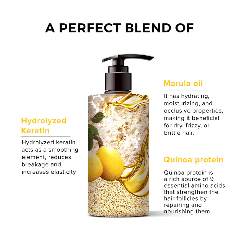 De Fabulous Marula Oil Shampoo 250ml and Conditioner 250ml + Acai Oil 59ml - Image 4 - Buy from Indicrest