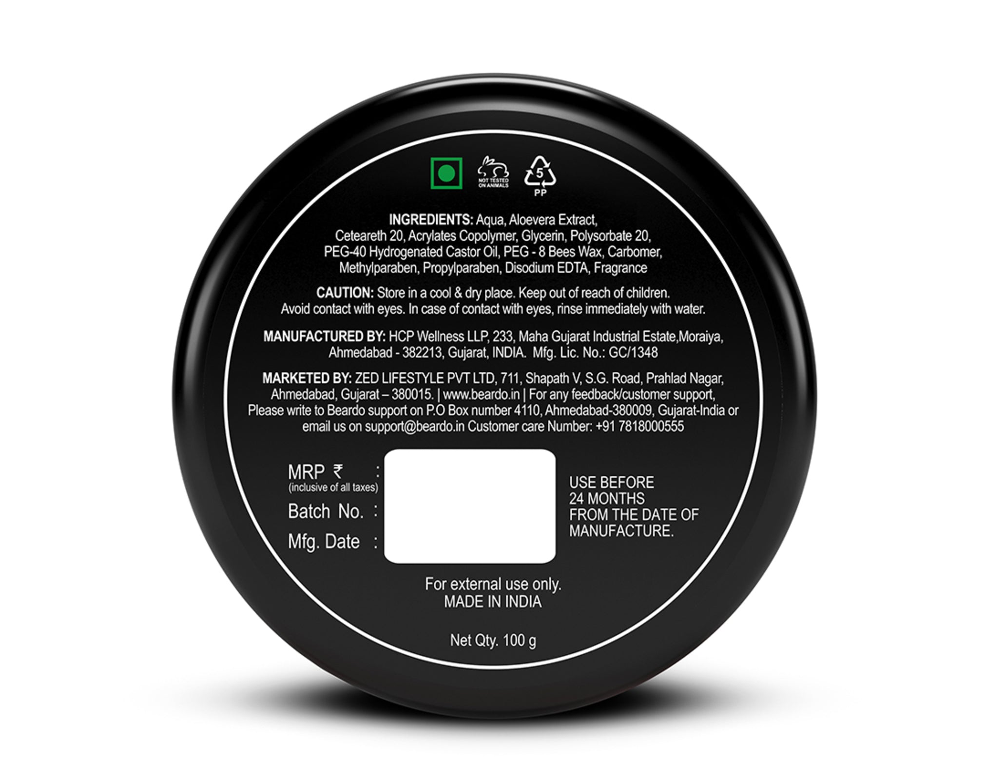 Beardo Hair & Beard Styling Duo Combo, Strong Hold - Image 5 - Buy from Indicrest