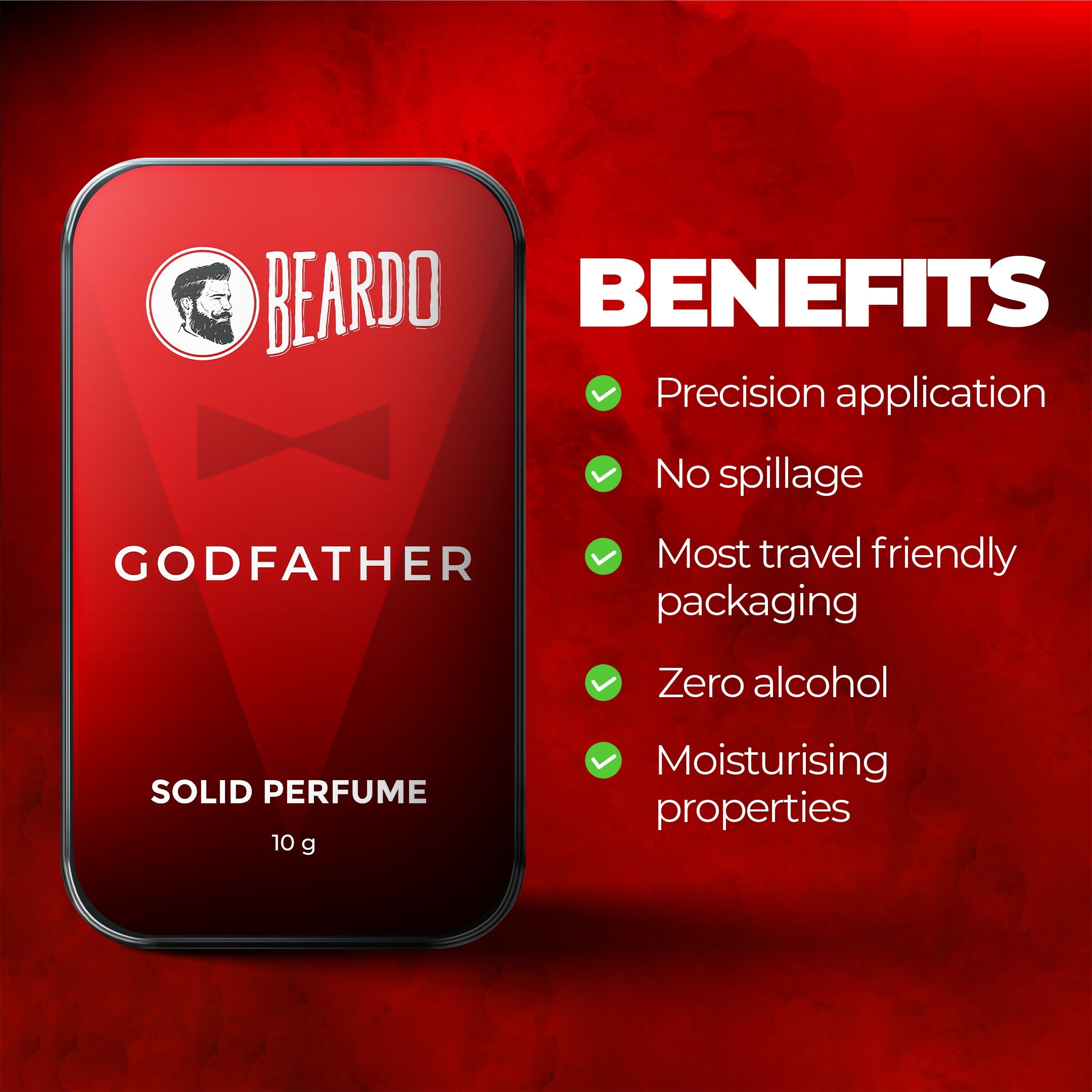 Beardo Godfather Solid Perfume 10g - Image 5 - Buy from Indicrest