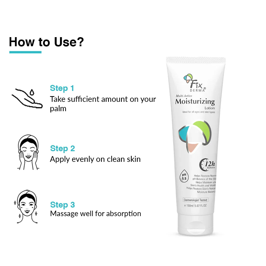 Fixderma Moisturizing Lotion | Perfect Solution To Provide Optimal Hydration For Dry Skin, 150ml - Image 5 - Buy from Indicrest