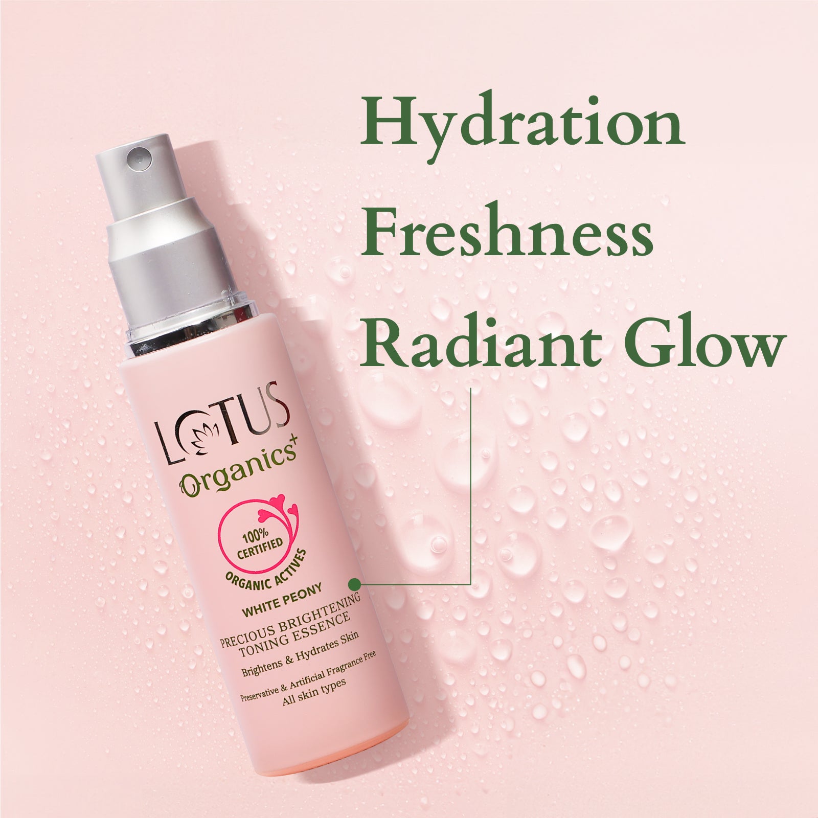Lotus Herbals Precious Brightening Toning Essence, 50ml
