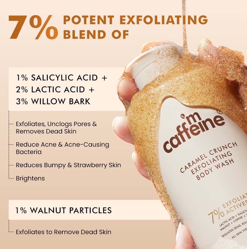 Mcaffeine De-Tan & Exfoliating Body Washes, Set of 4 X 300ml - Image 5 - Buy from Indicrest
